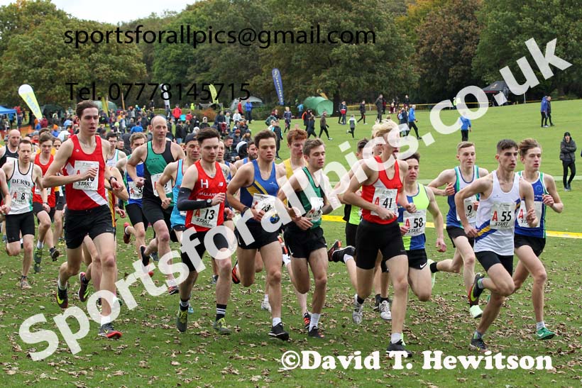 Senior mens Northern Cross Country Relays, Graves Park, Sheffield. Photo: David T. Hewitson/Sports for All Pics